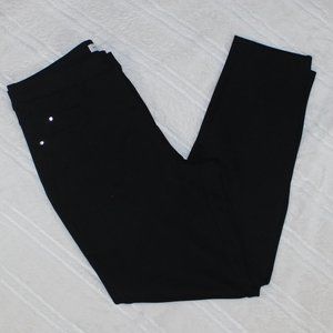 Marie Claire Straight semi-fitted Pant, Women, Large, Black